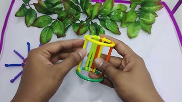 Smart Sticks Flower Pot | Smart Sticks puzzle blocks #stickpuzzle #smartstick  #toysforkids