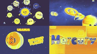 Learn how to spell planet Mercury with effects / Sponsored by Gamavision KlaskyCsupo effects