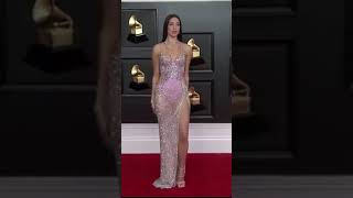 Dua lipa at the Grammys 2021 Red carpet - exclusive #shorts