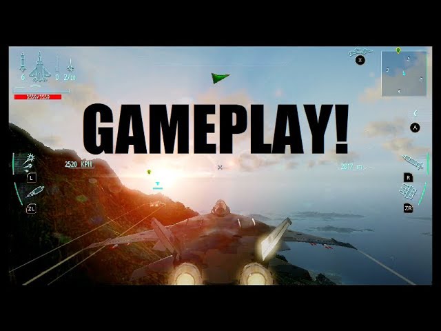 Sky Gamblers - Afterburner 15 minutes of Nintendo Switch Gameplay!