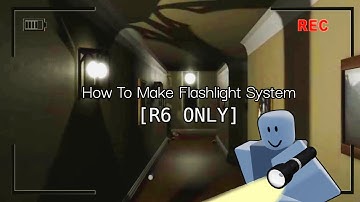 HOW TO MAKE HORROR GAME FLASHLIGHT (EASY) 2025 | Roblox Studio