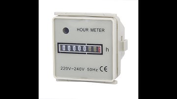 Hour Meter Calibration using ||STOPWATCH||.