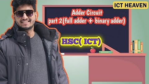 Digital device by Sadik Sir( Full Adde, Half adder using full adder, binary adder) by sadik Sir