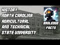 History of north carolina agricultural and technical state university