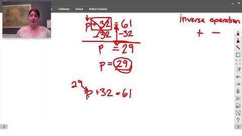 One Step Equations for the GED Test