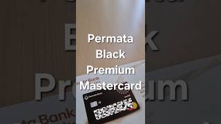 Permata Black Card Mastercard World Premium Credit Card