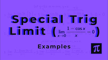 Examples on lim (1 - cos x)/x = 0 as x goes to 0 | Calculus: Limits and Continuity