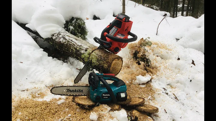 MAKITA VS MILWAUKEE TOP-HANDLE CORDLESS BATTERY CHAINSAW COMPARISON