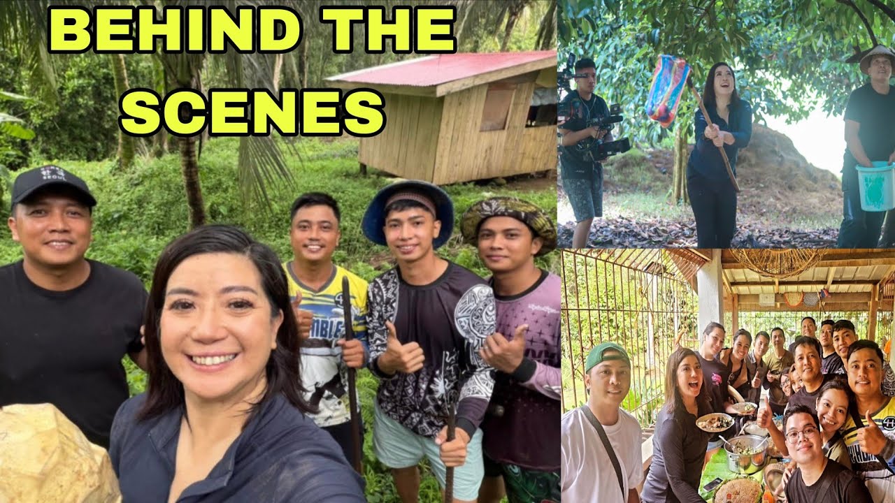 Kainan na Behind the scenes Pamimitas ng Prutas ni mam Kara David Pinasarap