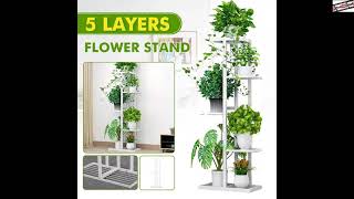 5 #слоев #железная #подставка #для #цветов #лоток #для #горшков #Полки #для #растений, #ящик