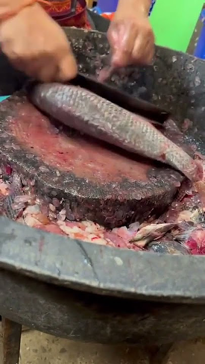 CARA CEPAT MEMBERSIHKAN IKAN NILA #videoshorts