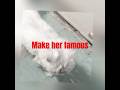 Make her famous like the rest of our cats ￼