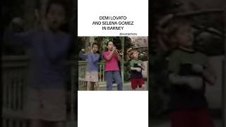 DEMI AND SELENA IN BARNEY