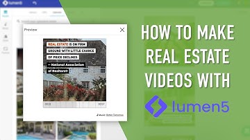 How To Make Real Estate Videos with Lumen5