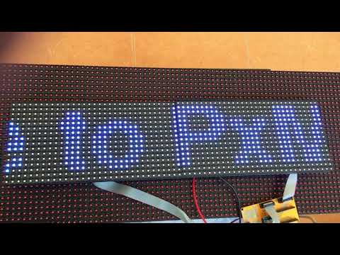 PxMatrix Panel Shield for library “LED matrix panel driver for ESP8266, ESP32”