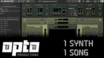 1 Synth 1 Song - Reaktor: Metaphysical Functions