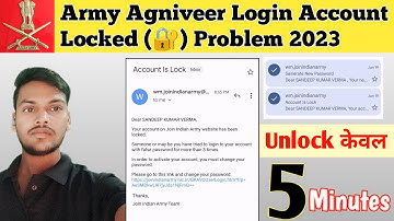 💯% Indian Army Account Unlock/Activate करे ।। New Solution के साथ , अब सभी का Unlock होगा #army