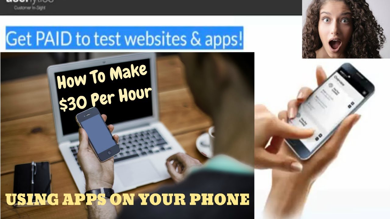 How to Make $30 Per Hour USING APPS ON YOUR PHONE...