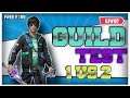 Guild Test | Free Fire Live Stream in Hindi | #freefire #guildtest #ffmax #rankpush