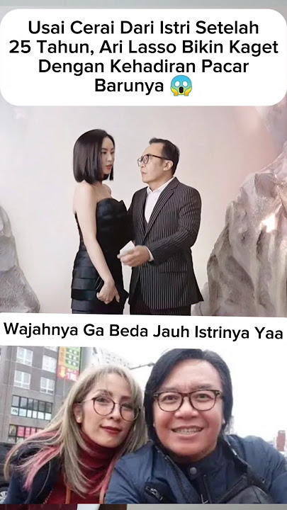Ari Lasso Holds New Girlfriend After Divorcing His Wife After 25 Years 😱#arilasso #shortvideo