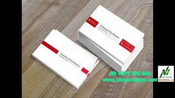 In danh thiếp giá rẻ lấy ngay tại an phu thuan an bình dương - 0977 355 809