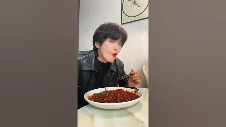 GHOST PEPPER vs TURKEY NOODLES 🌶️ Ultimate Spicy Mukbang ASMR eating | #mukbang #asmreating #food