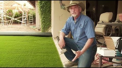 DIY - How to Install Artificial Grass on Dirt