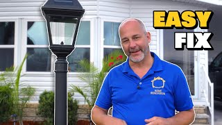 How To Install a Solar Lamp Post