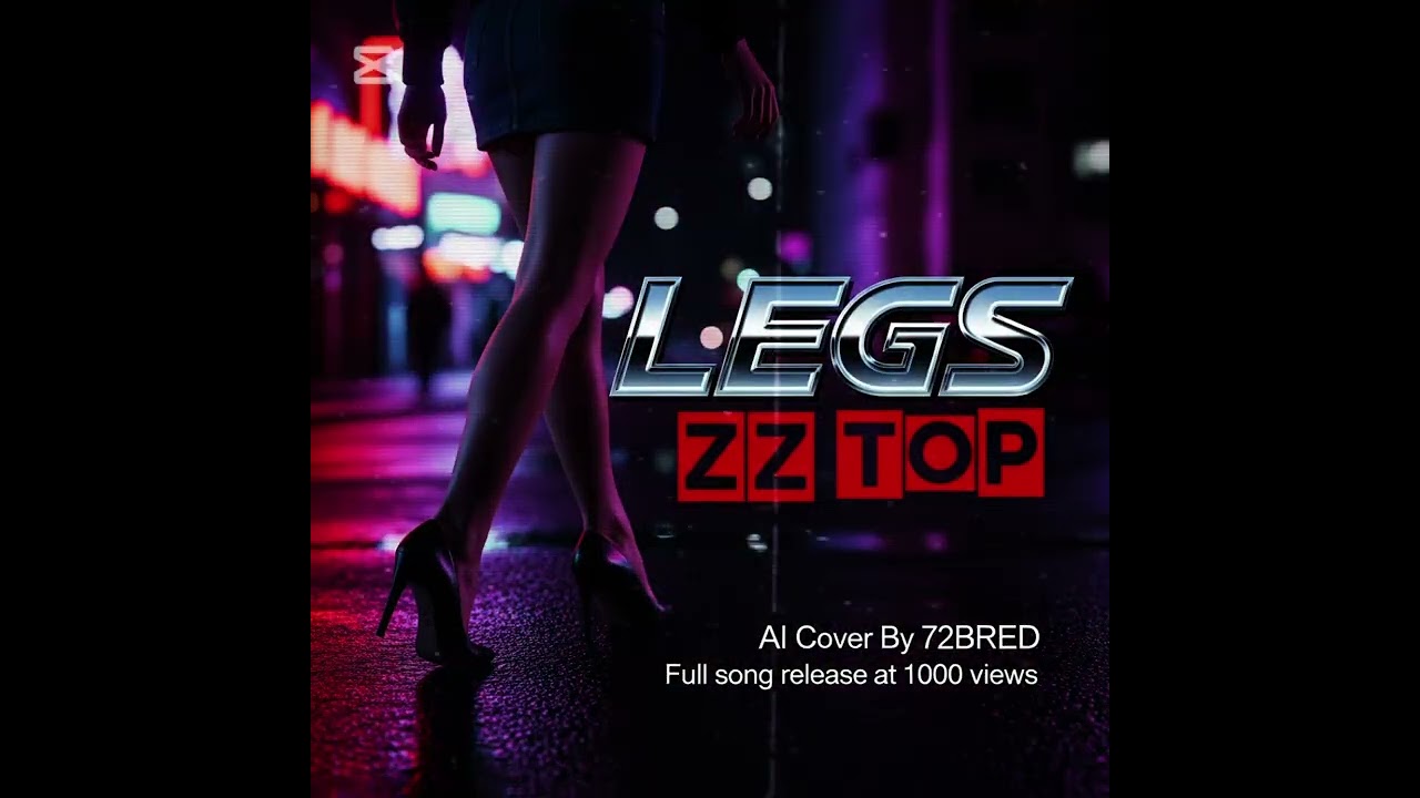 ZZ Top – Legs (AI Cover by 72BRED) | Classic Rock Tribute | Eliminator Era