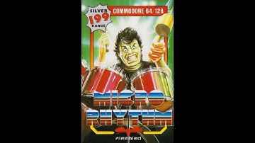 Commodore 64 Tape Loader Firebird Micro Rhythm + Microlatin 1986