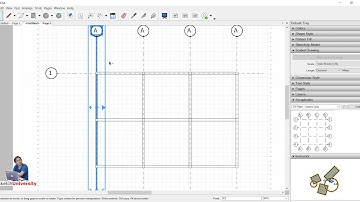 เขียนสองมิติใน LayOut จากนั้นส่งไปสร้างโมเดล Auto บน SketchUp