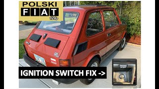 Fiat 126p in USA Episode 19   Ignition Switch Fix