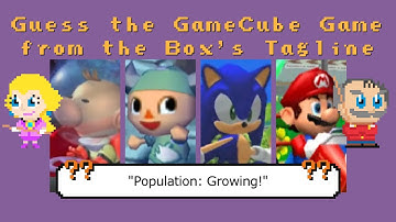 Guess the GameCube Game from the Box