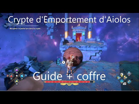 Immortals Fenyx Rising - Crypte Emportement d'Aiolos (Guide + coffre)