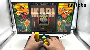 GRS Super Joystick –Configuration guide for IKARI(Windows MAME 0.243) with Keystroke mode