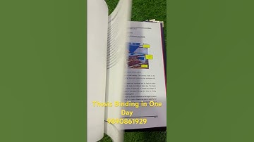 THESIS BINDING IN ONE DAY #binding #thesis #perfectbinding #exam #thesisproject #bookmaking