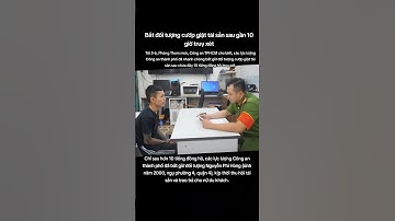 Bắt đối tượng cướp giật tài sản sau gần 10 giờ truy xét #tintuc #tintucdoday #news #tinnong24h