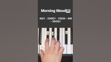 Thumbnail of Morning Mood - Edvard Grieg | Easy Piano Tutorial #shorts #short #piano #tutorial #music #fyp #fypシ