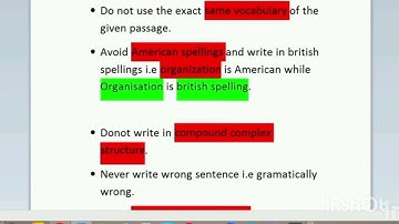 A Complete Guide to Writing Precis| CSS| PMS| Precis preparation| Rules| with solved precis of css22