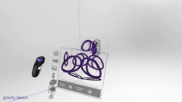 Non Drawing Hand - Tools Tutorial Gravity Sketch VR