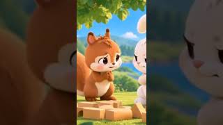 Best Friends Again ❤️ | Rabbit & Squirrel Friendship Story | English Story for Kids