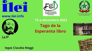 Tago de la Esperanta Libro: la 15-an de decembro 2023