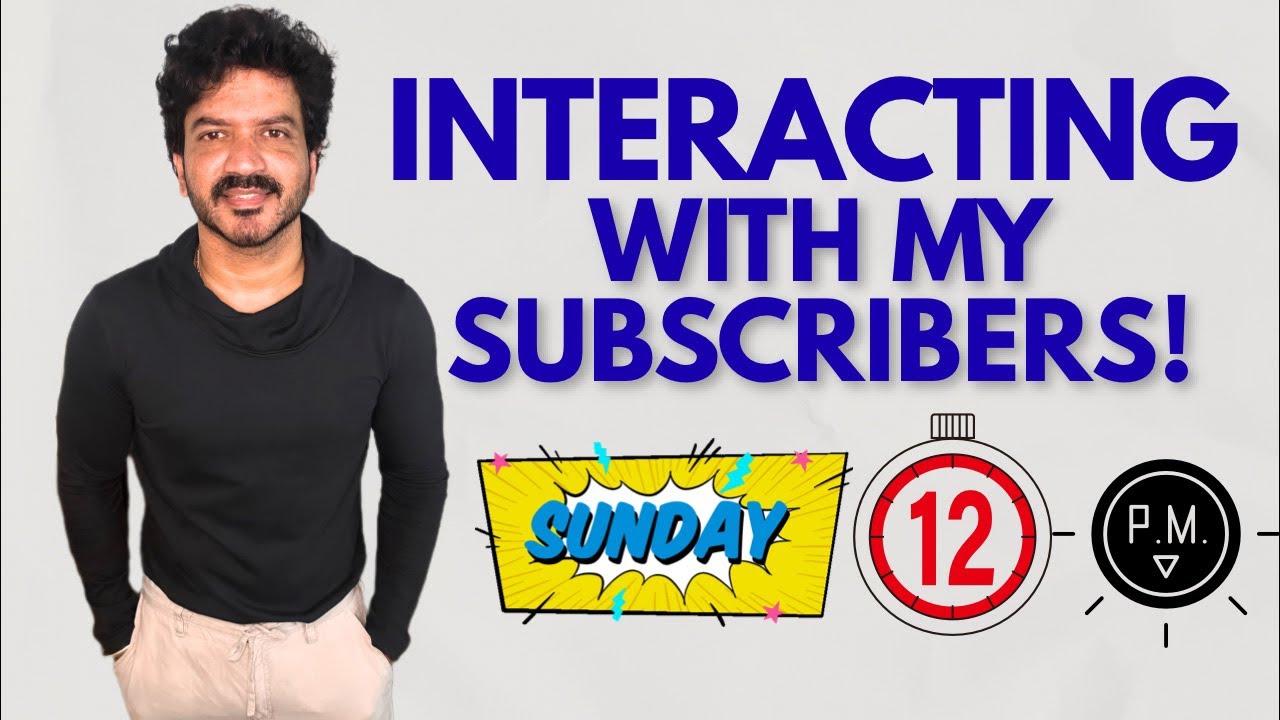 Live interaction with my subscribers | August 17, 2025 | Arjun Raam