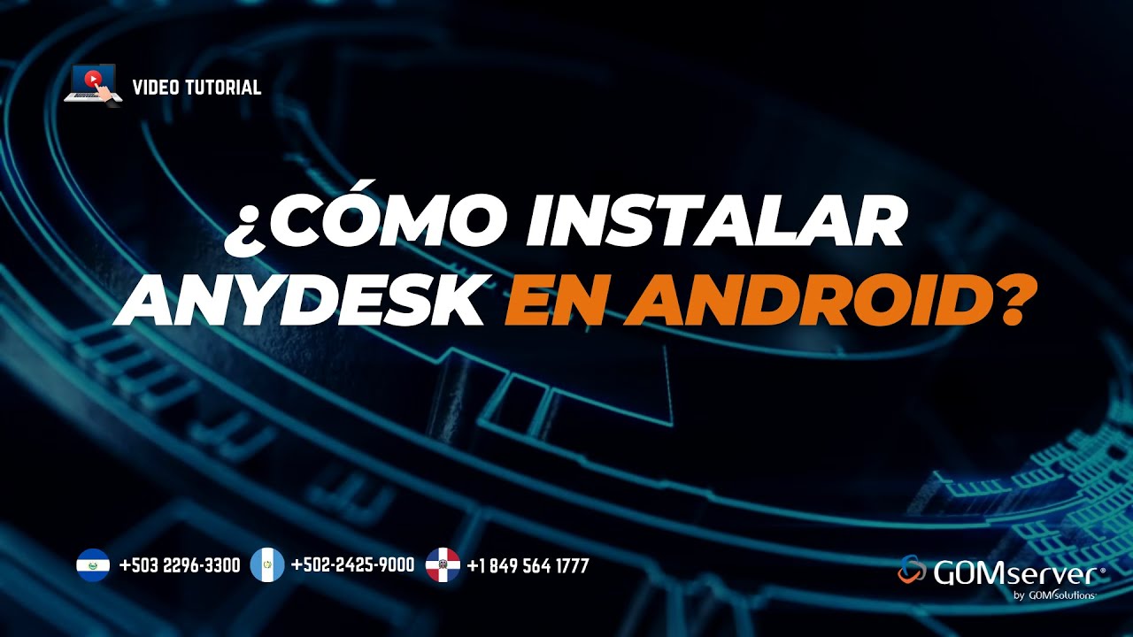 Cómo instalar AnyDesk en Android | Tutorial paso a paso - YouTube