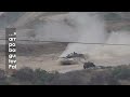 Israeli War Tanks and Armored Vehicles Seen FIRING Towards Rafah