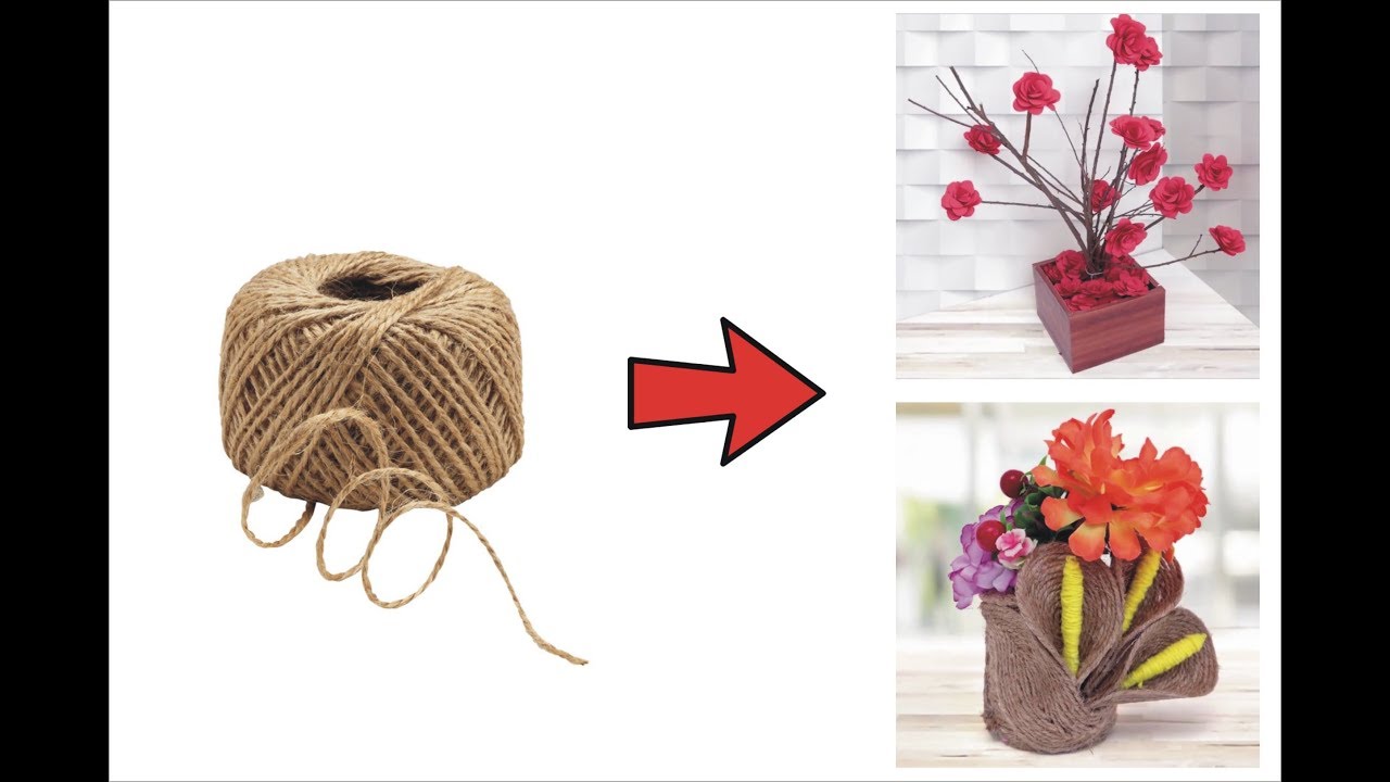 VERY QUICK EASY DIY FLOWER POT HOW TO MAKE DIY FLOWER POTS ROOM