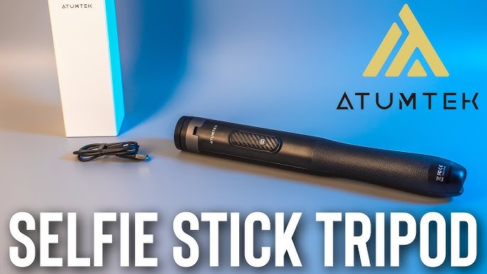 ATUMTEK 38 Selfie Stick Tripod, 3 in 1 Telescopic Selfie Stick Bluetooth  with Detachable Remote Control Phone Tripod for iPhone 13/12/11 Pro