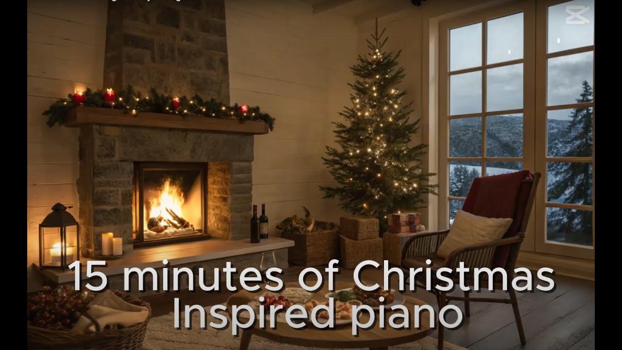 Cozy Christmas Piano - Relaxing Holiday Background Music - YouTube