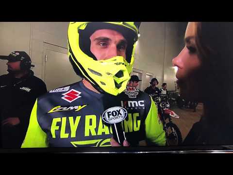 Weston Peick Eject Crash at Atlanta SX