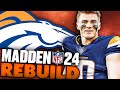 Bo nix denver broncos rebuild madden 24 denver broncos rebuild